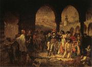 Napoleon Visiting the Plague Vicims at jaffa,March 11.1799, Baron Antoine-Jean Gros